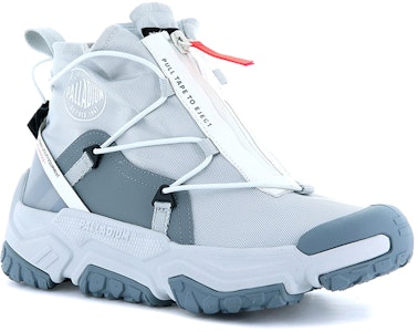 Palladium Off-Grid 高帮拉链运动靴 '白灰' 77169-069-M Lookbook Palladium Off-Grid 高帮拉链运动靴 '白灰' 77169-069-M