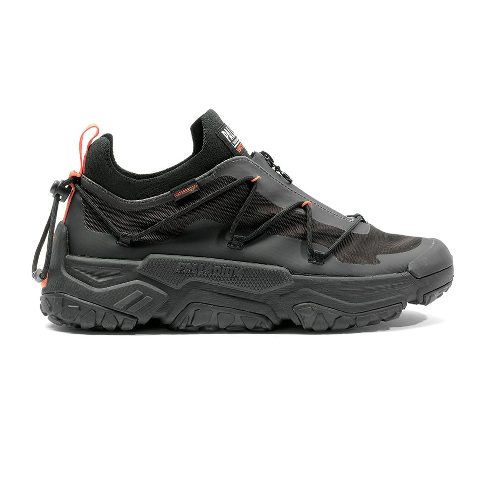 Palladium Off-Grid Lo Zip WP+ Black/Black Casual Shoes Black 79112001
