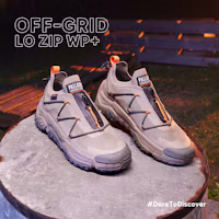 Order Palladium OFF-GRID LO ZIP WP+ Dusky Green Casual Shoes Dark Green 79112308