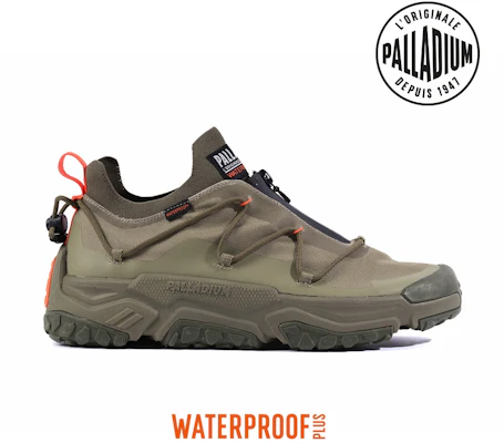 Palladium OFF-GRID LO ZIP WP+ Dusky Green Casual Shoes Dark Green 79112308 Lookbook Palladium OFF-GRID LO ZIP WP+ Dusky Green Casual Shoes Dark Green 79112308