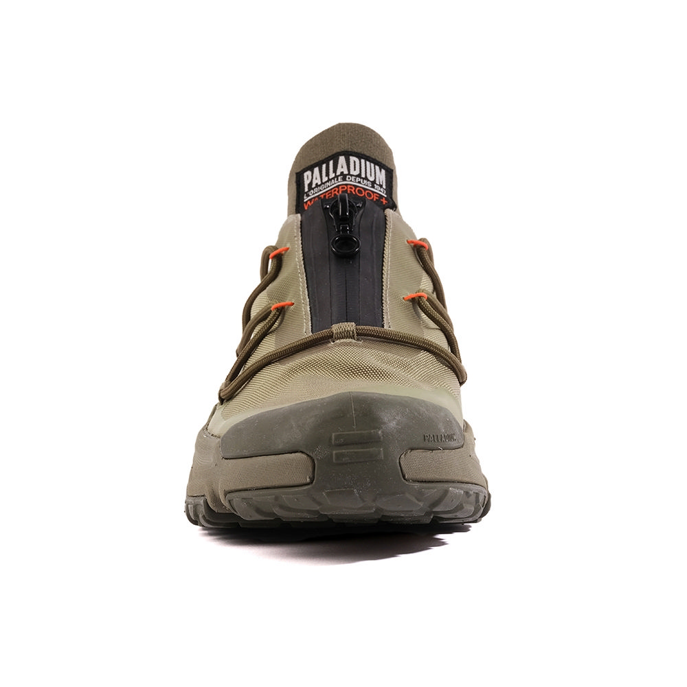 Purchase Palladium OFF-GRID LO ZIP WP+ Dusky Green Casual Shoes Dark Green 79112308