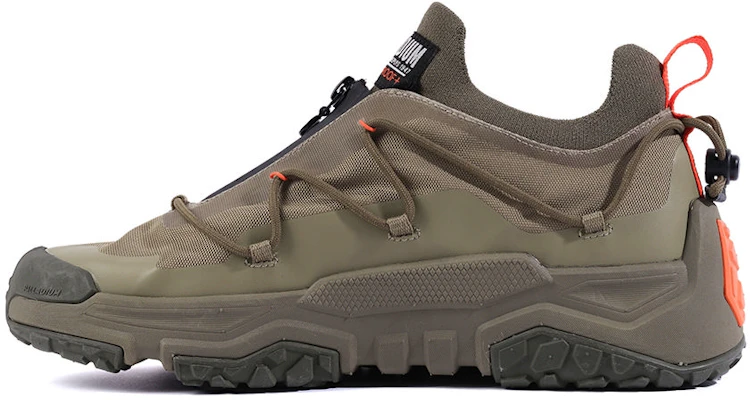 Palladium OFF-GRID LO ZIP WP+ Dusky Green Casual Shoes Dark Green 79112308 Details for Palladium OFF-GRID LO ZIP WP+ Dusky Green Casual Shoes Dark Green 79112308