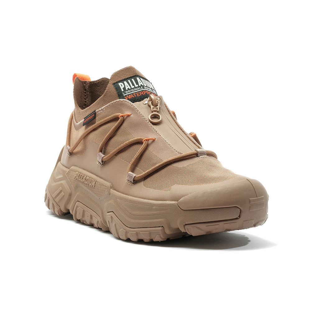 Order パラディウム オフグリッド Lo Zip WP+ ヌードブラウン カジュアルシューズ ブラウン 79112254