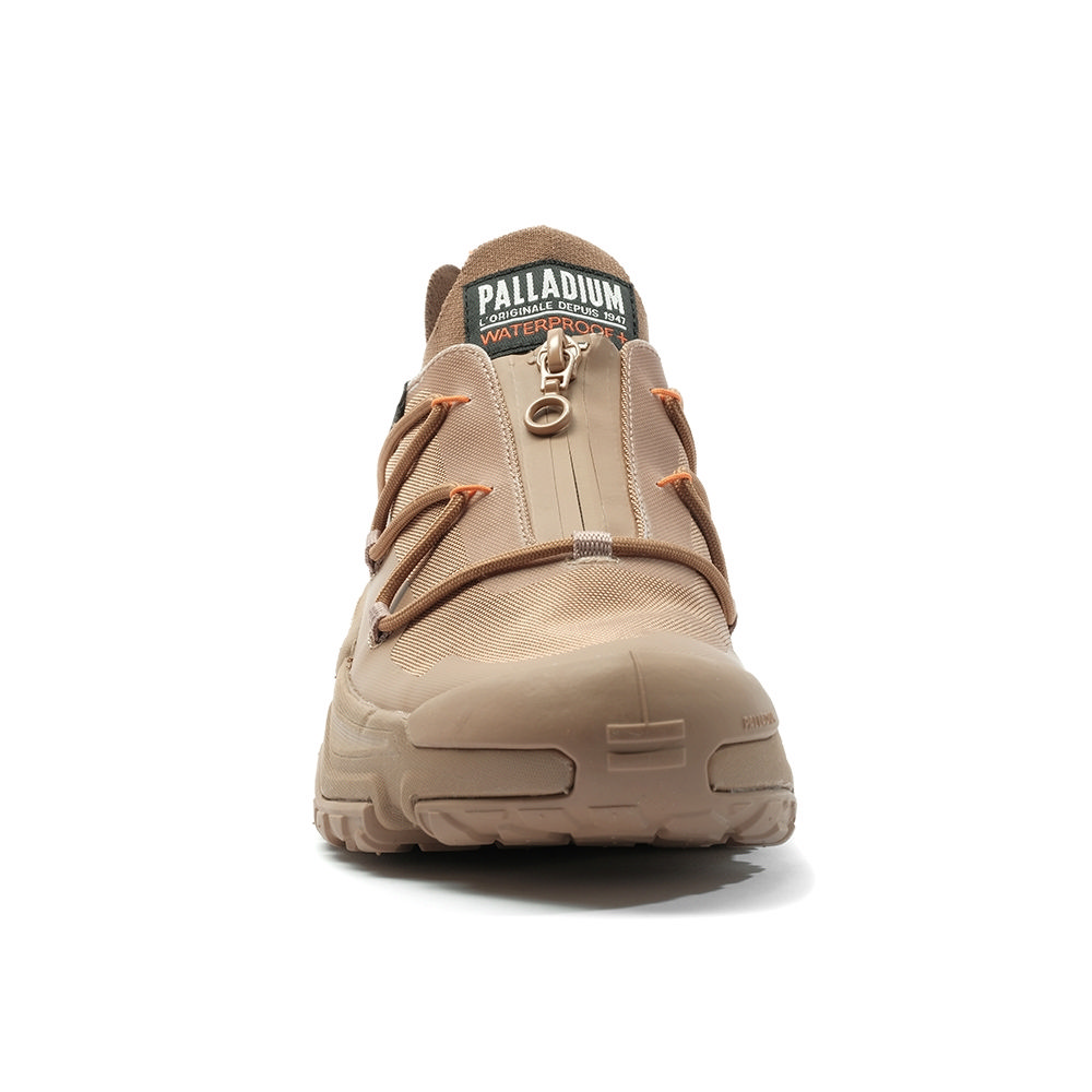 Lookbook パラディウム オフグリッド Lo Zip WP+ ヌードブラウン カジュアルシューズ ブラウン 79112254