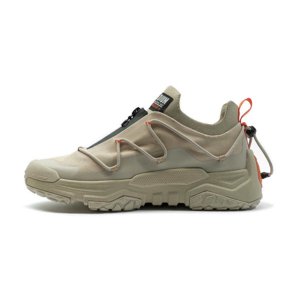 Sizing Palladium OFF-GRID LO ZIP WP+ Safari Beige Zapatos Casual Hombre/Mujer Crema Té 79112215