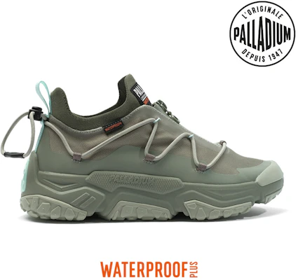 Palladium OFF-GRID LO ZIP WP+ Zapatos Casual Gris Verde Vetiver 79112339 Buy Palladium OFF-GRID LO ZIP WP+ Zapatos Casual Gris Verde Vetiver 79112339