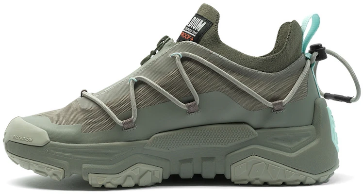 Palladium OFF-GRID LO ZIP WP+ Zapatos Casual Gris Verde Vetiver 79112339 Shop Palladium OFF-GRID LO ZIP WP+ Zapatos Casual Gris Verde Vetiver 79112339