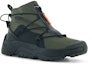 Lookbook Palladium Off-Grip Hi Zip 'Military Green' 77169-309-M