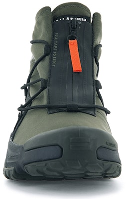 Palladium Off-Grip Hi Zip 'Military Green' 77169-309-M Shop Palladium Off-Grip Hi Zip 'Military Green' 77169-309-M