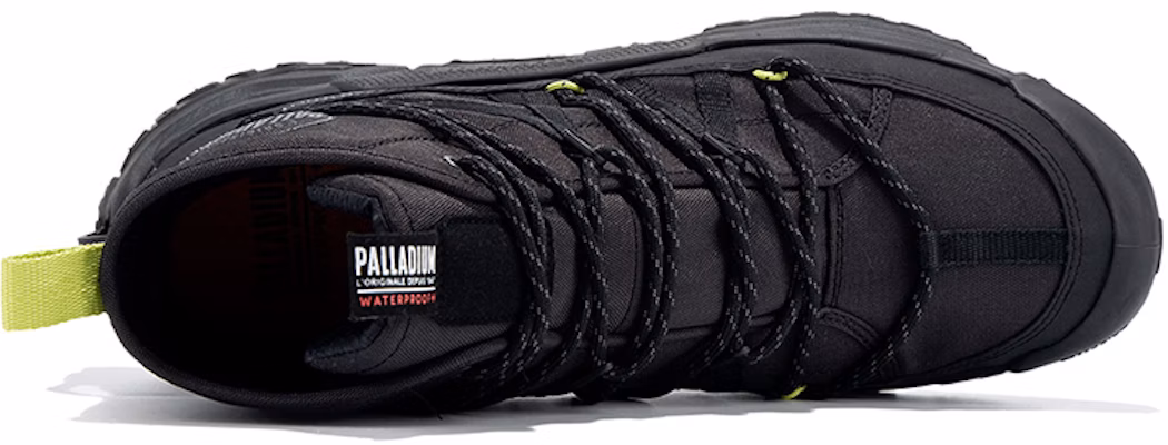 Palladium Off Grid Cross WP+ 'Black High-Top Waterproof Platform Canvas' 77987-001-M Lookbook Palladium Off Grid Cross WP+ 'Black High-Top Waterproof Platform Canvas' 77987-001-M