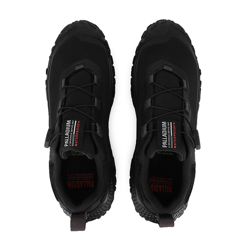 Details for パラディウム オフバウンドディスク WP+ 防水スニーカー プレーンブラックヌードル 74685-001