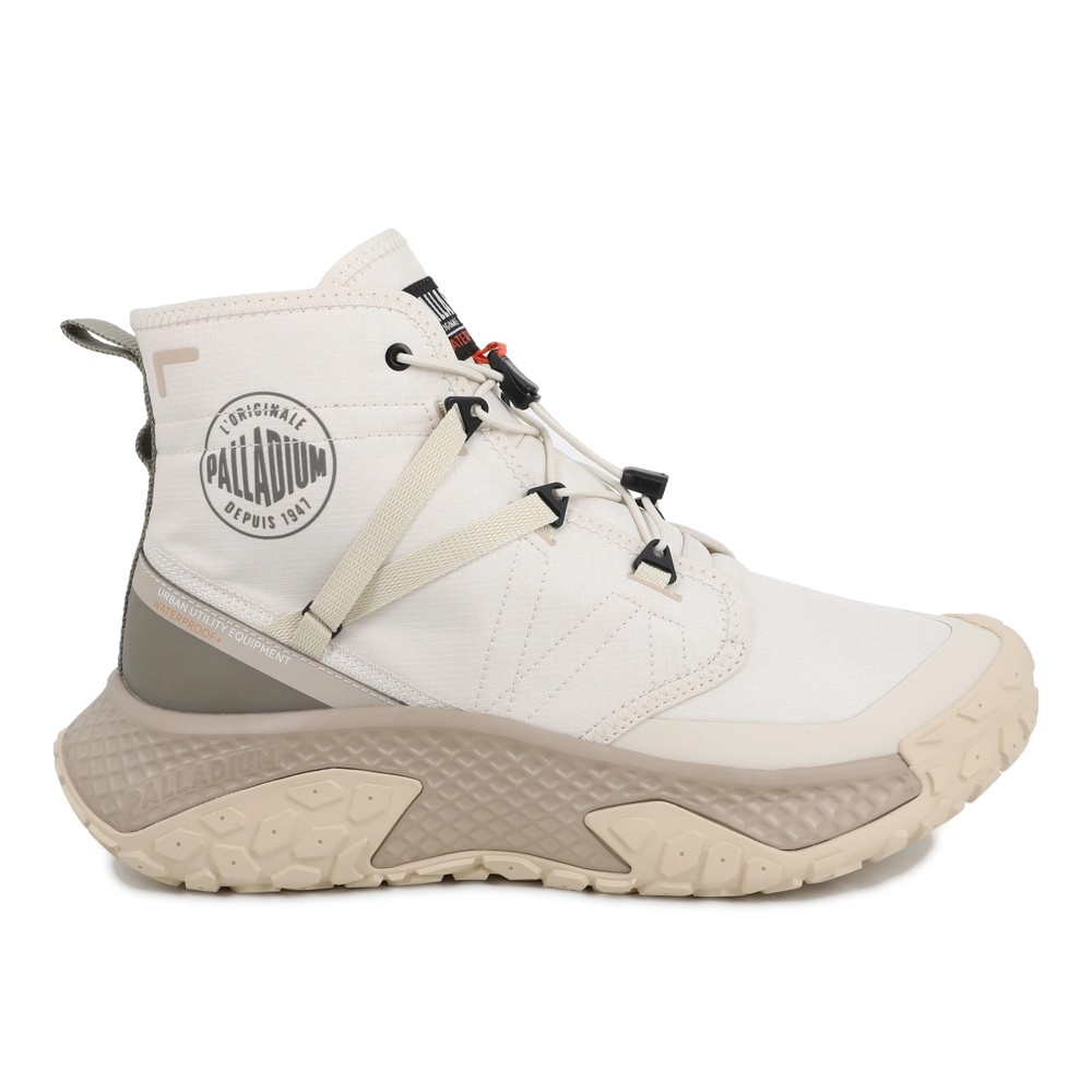 Cheap Palladium Offbound HI WP+ Grau/Safari Freizeit Schuhe 74803265