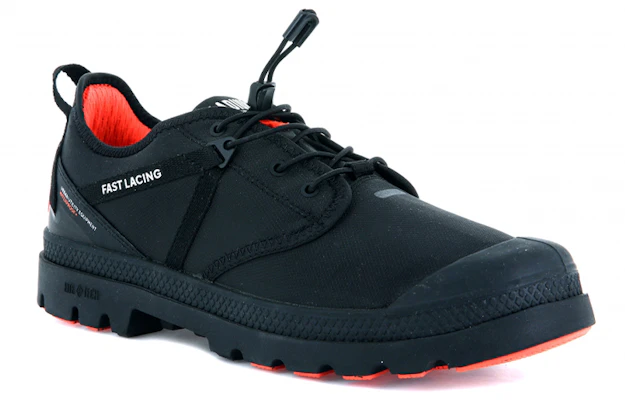 Palladium Ox Travel Lite+ WP+ 'Kanvas Hitam Rendah' 77338-001-M Lookbook Palladium Ox Travel Lite+ WP+ 'Kanvas Hitam Rendah' 77338-001-M
