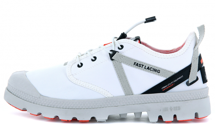 Palladium Ox Travel Lite+ WP+ 'White Low-Top Canvas' 77338-116-M