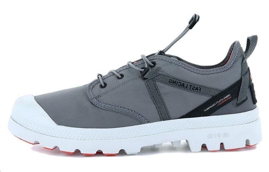 Palladium Ox Travel Lite WP+ 'Grey Waterproof Ankle Outdoor Boot' 77338-071-M