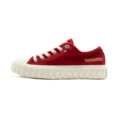 Palladium Palla ACE CVS 'Red Canvas Low-Top'
