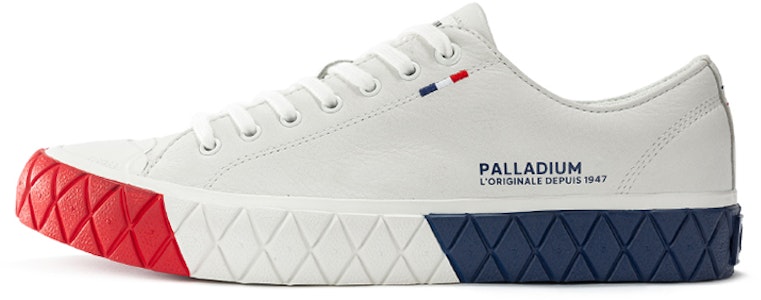 Palladium Palla Ace Flag 'Street Dance Low-Top Canvas White Blue Red' 77449-116-M Buy Palladium Palla Ace Flag 'Street Dance Low-Top Canvas White Blue Red' 77449-116-M