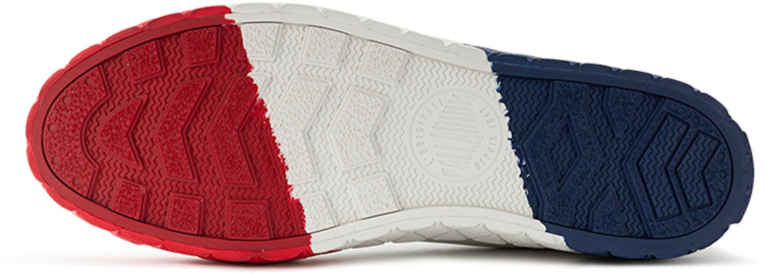 Palladium Palla Ace Bendera 'Street Dance Low-Top Kanvas Putih Biru Merah' 77449-116-M Purchase Palladium Palla Ace Bendera 'Street Dance Low-Top Kanvas Putih Biru Merah' 77449-116-M
