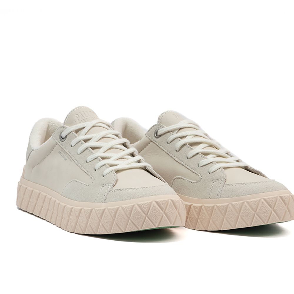 Lookbook Zapatillas Casuales Palladium Palla Ace Lo Mix Blanco Crema 74323180