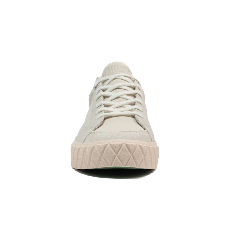 Shop Zapatillas Casuales Palladium Palla Ace Lo Mix Blanco Crema 74323180