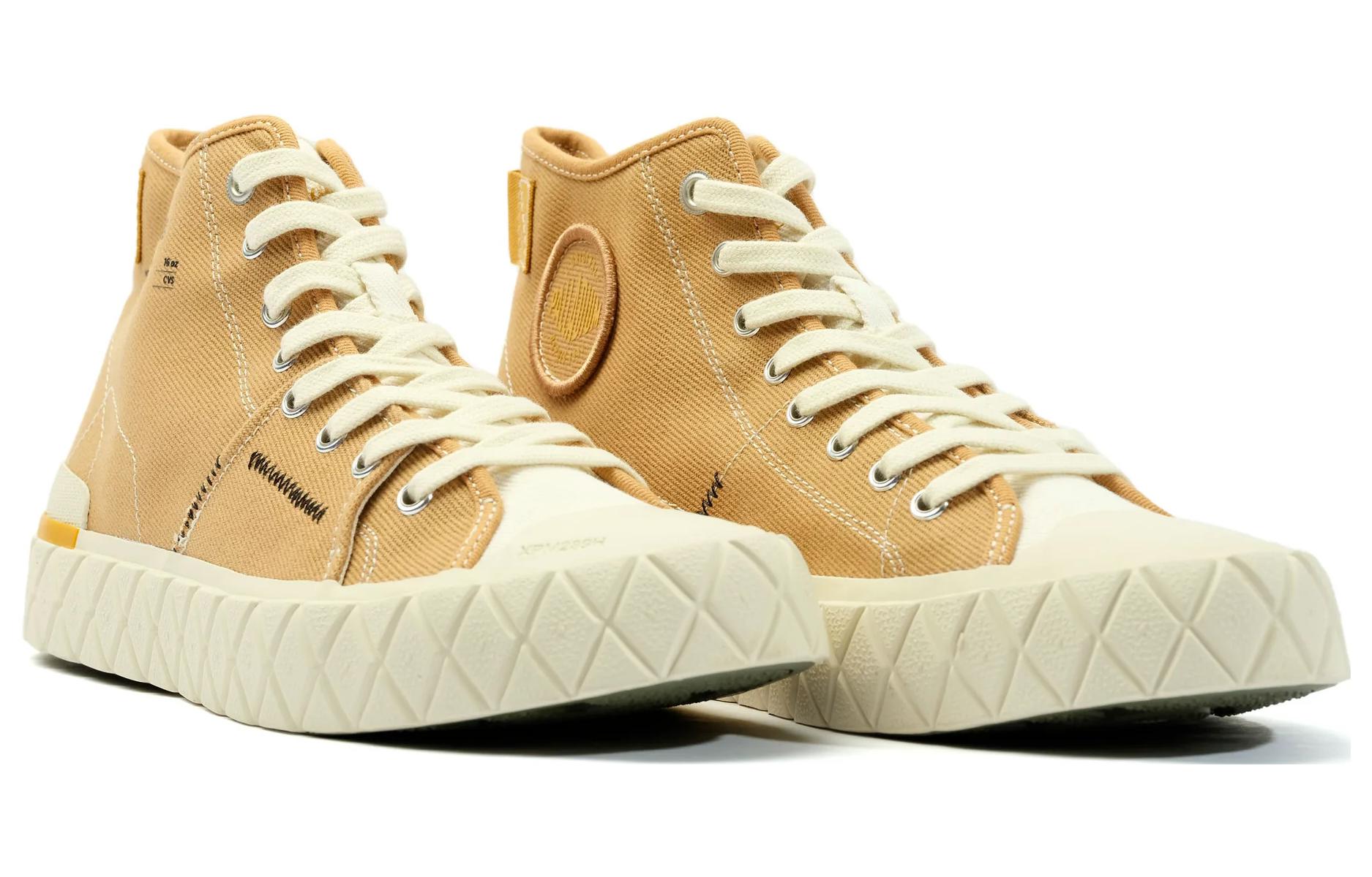 Lookbook Palladium Palla Ace Mid ''Kuning'' 78567-209-M