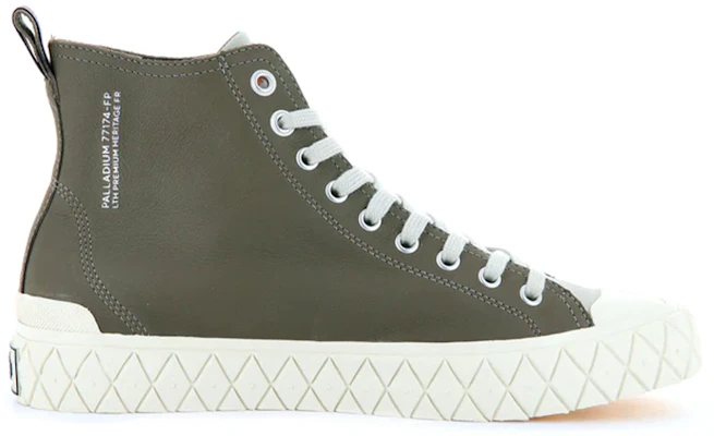 Palladium Palla Ace Mid Pelle ''Tela Verde Scuro'' 77174-308-M Order Palladium Palla Ace Mid Pelle ''Tela Verde Scuro'' 77174-308-M