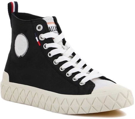 Palladium Palla Ace Mid Leather UL 'Black White' 77174-002-M Shop Palladium Palla Ace Mid Leather UL 'Black White' 77174-002-M