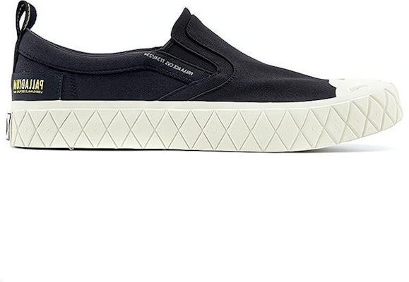 Palladium Palla Ace Slip-On 'Black Canvas' 77341-008-M Order Palladium Palla Ace Slip-On 'Black Canvas' 77341-008-M