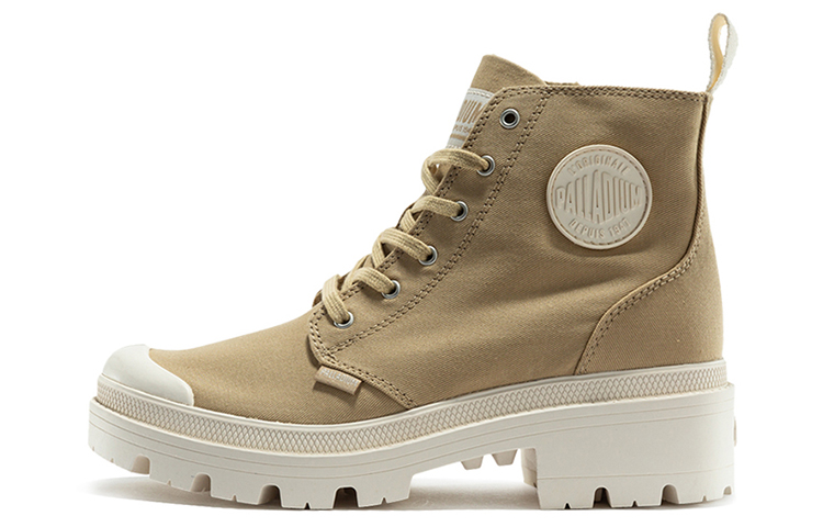 Palladium Pallabase Twill 'Grey Brown'