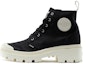 Buy Palladium Pallabase Twill 'Tinggi Tapak Tebal Kanvas Hitam' 96907-030-M
