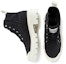 Shop Palladium Pallabase Twill 'Tinggi Tapak Tebal Kanvas Hitam' 96907-030-M