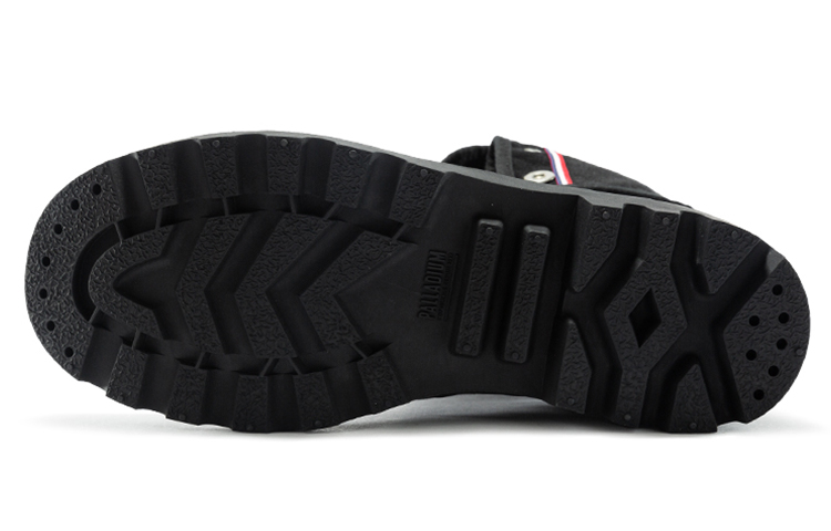 Purchase Palladium Pallabrouse 'Zapatillas Altas de Lona Negra' 77019-008-M