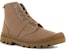 Palladium Pallabrousse Kasut Tinggi Kanvas 'Coklat' 00069-255-M