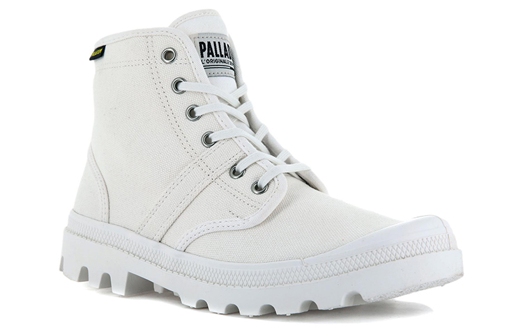 Lookbook Palladium Pallabrousse High 'Kanvas Putih' 00069-116-M