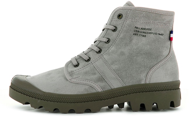 Palladium Pallabrousse Legion Wax 'Abu-abu High-Top Outdoor' 77188-297-M Buy Palladium Pallabrousse Legion Wax 'Abu-abu High-Top Outdoor' 77188-297-M
