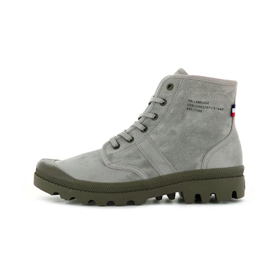 Palladium Pallabrousse Legion Wax 'Grey High-Top Outdoor'