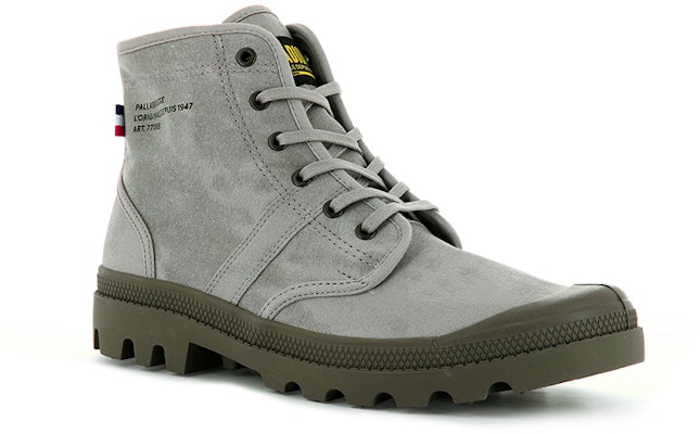 Palladium Pallabrousse Legion Wax 'Abu-abu High-Top Outdoor' 77188-297-M Lookbook Palladium Pallabrousse Legion Wax 'Abu-abu High-Top Outdoor' 77188-297-M
