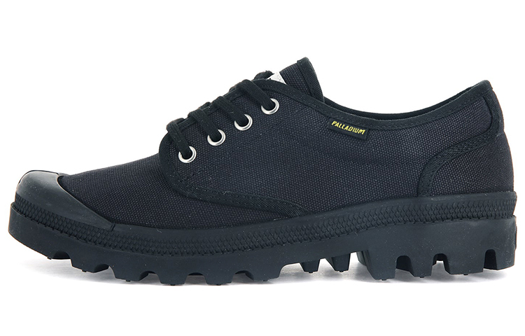 Palladium Pallabrousse Oxford 'Black Canvas' 00068-001-M