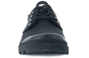 Shop Palladium Pallabrousse Oxford 時尚低筒帆布鞋 黑色