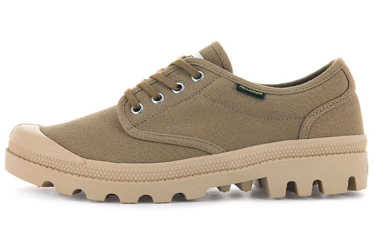 Palladium Pallabrousse Oxford 'Brown Canvas' 00068-307-M