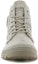 Shop Palladium Pallabrousse Wax 'Brown Canvas High-Top' 75535-217-M
