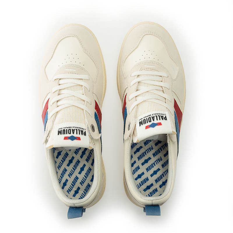 Sizing Palladium Pallacup Flame Sepatu Kulit Sneakers 74485-160