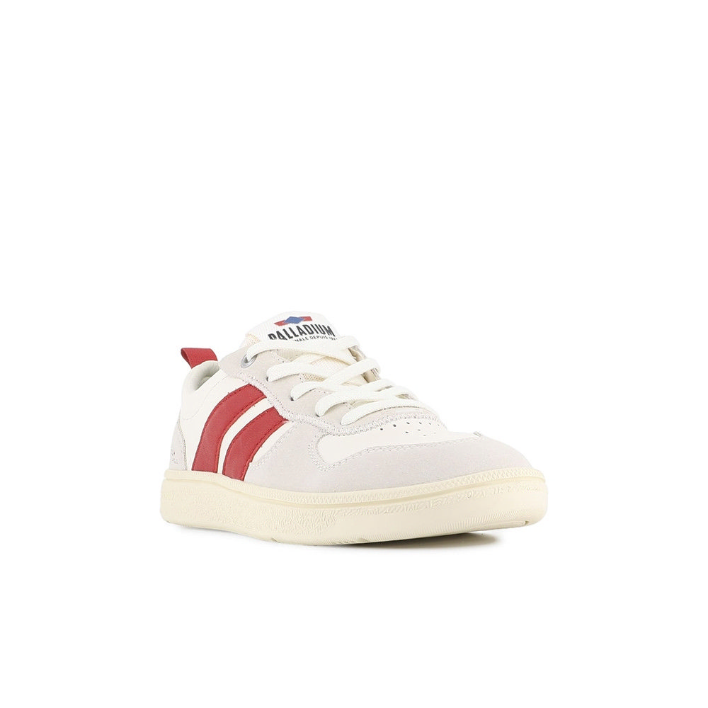 Order Palladium Pallacup Flame LTH Cream/Chili Casual Shoes 74485174