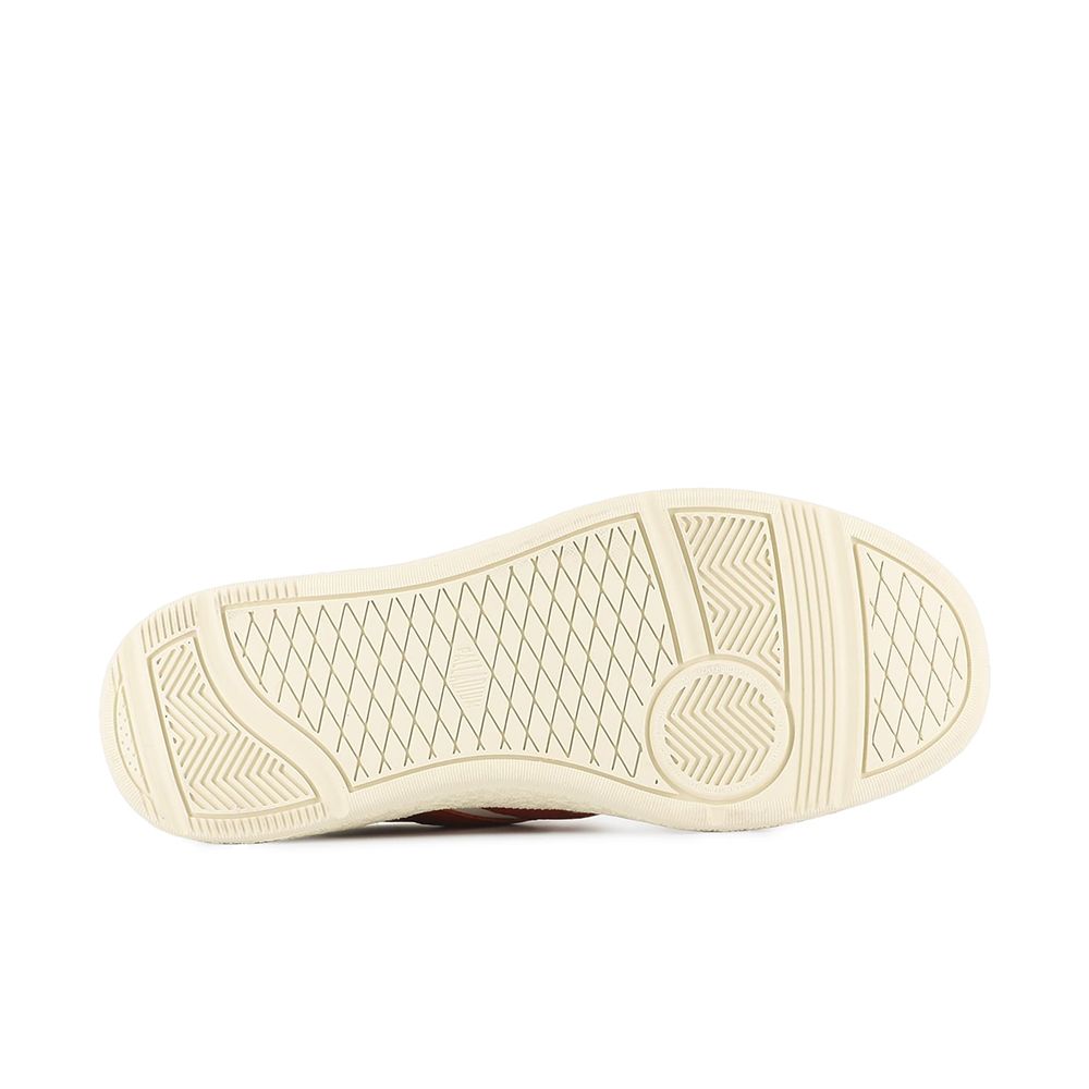 Purchase Palladium Pallacup Flame LTH Cream/Chili Casual Shoes 74485174