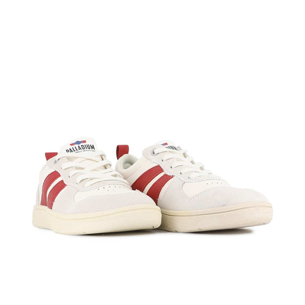 Details for Palladium Pallacup Flame LTH Cream/Chili Casual Shoes 74485174