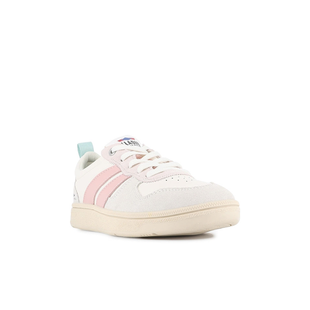 Order Palladium Pallacup Flame LTH Cream/Powder Pink Casual Shoes 74485165