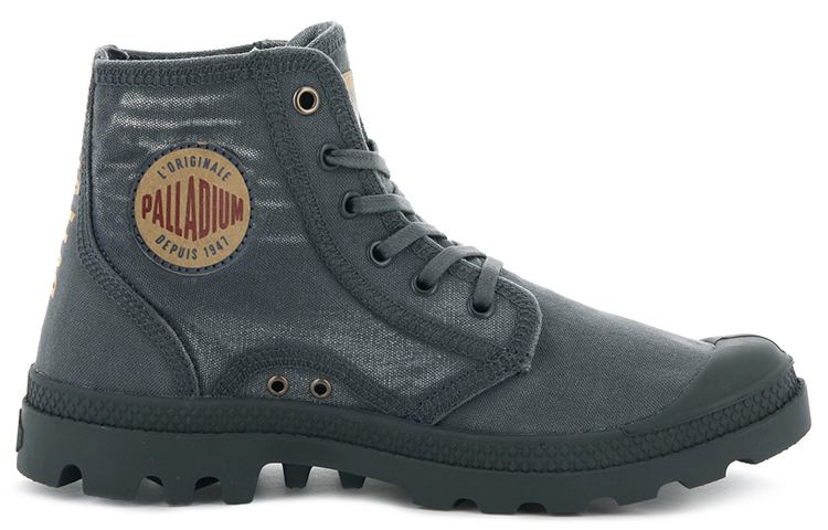 Order Palladium Palladenim Tinggi 'Kanvas Biru Gelap' 76230-014-M