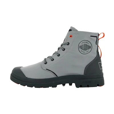 Palladium Pallafin Recycle 'Grey High-Top Canvas'