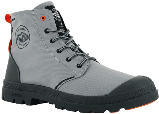 Palladium Pallafin Recycle 'Grey High-Top Canvas' 77072-073-M Lookbook Palladium Pallafin Recycle 'Grey High-Top Canvas' 77072-073-M