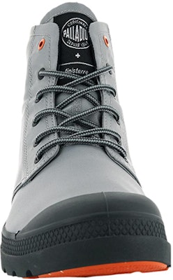 Palladium Pallafin Recycle 'Grey High-Top Canvas' 77072-073-M Shop Palladium Pallafin Recycle 'Grey High-Top Canvas' 77072-073-M